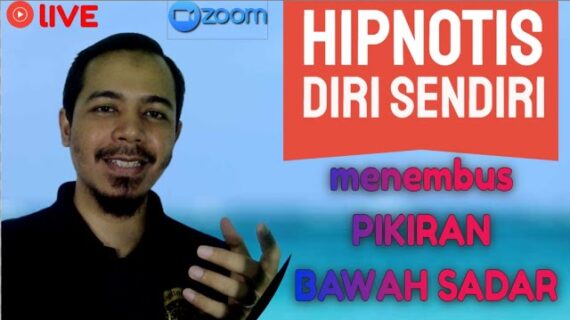 Hipnotis diri sendiri  dibimbing secara langsung oleh Fadli Nur Haq