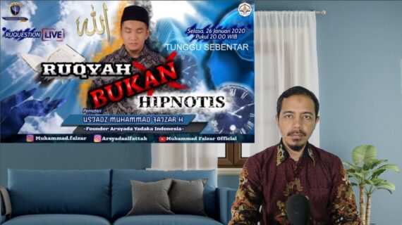 Live Reaction Video Ruqyah Bukan Hipnotis Ustd. Muhammad Faizar Official.
