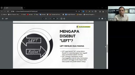 LEFT Therapy Ikhtiar Meningkatkan Kesehatan Fisik Mental Finansial dan Hubungan Sosial